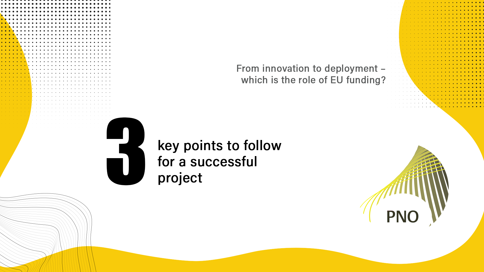 key points to follow for a successful EU project proposal