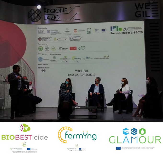 BIOBESTicide, FARMYNG and GLAMOUR projects sponsored and joined IFIB2020