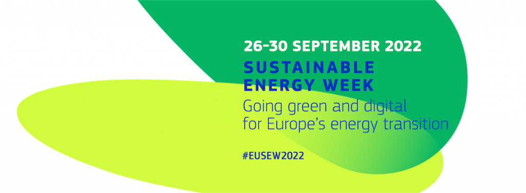 The European Sustainable Energy Week (EUSEW) will take place on 26-30 September.