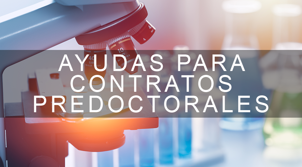 Ayudas para contratos predoctorales