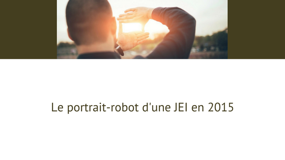 Portrait robot d'une JEI en 2015