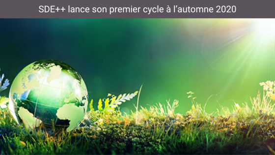 SDE++ lance son premier cycle à l’automne 2020