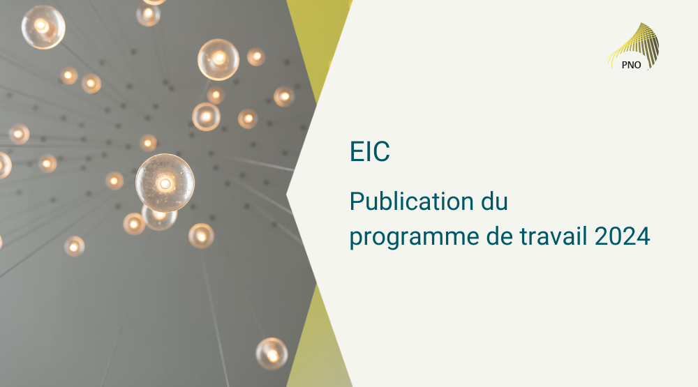 EIC Lancement du programme de travail 2024