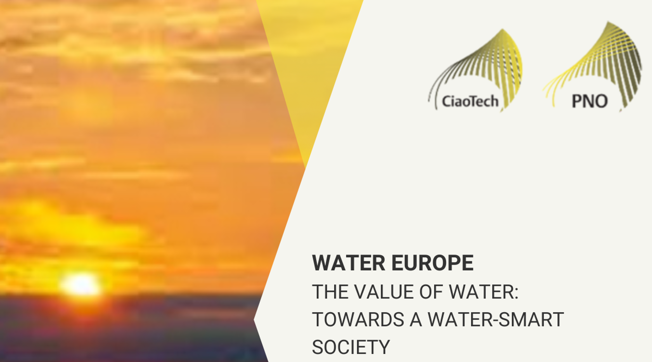 Water Europe’s renewed vision paper: towards a water-smart society